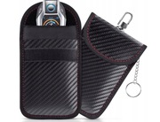 2X Etui Faraday Na Kluczyk Samochodowy–Blokada Sygnału RFID