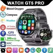 NOWY Smart Watch 5 Pro z 1,53Cala - NFC , GPS , Amoled , Wodoodporny IP67 