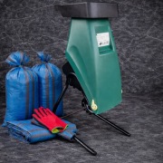 Rozdrabniacz do gałęzi rębak 2400 watt wysyłka gwarancja niszczarka