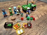 Playmobil traktor plus akcesoria, ludziki 