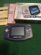 Game Boy Advance - Konsola z pudełkiem i instrukcjami