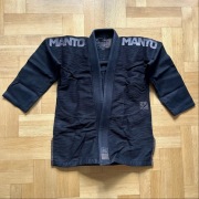 MANTO „X3” BJJ Gi czarne V1
