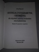 Wysocki: Geodezja z fotogrametrią i geomatyką SGGW