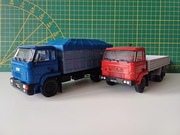 2 Star-y z kolekcji Kultowe Ciężarówki PRL-u skala 1,43