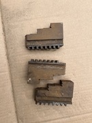 Szczęki do zacisku tokarki 3szt 