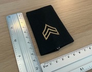 US Army - Shoulder Marks, Enlisted - Sergeant E-5 (SGT) - female