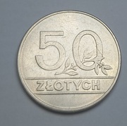 Moneta 50 złotych - 1990 rok