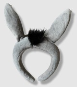 Uszy Osiołek opaska kostium strój karnawałowy 