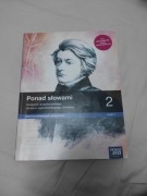 Ponad słowami. Język polski. Podręcznik. Klasa 2 część 1.
