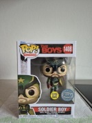 Funko POP The Boys #1408 Soldier Boy GiTD