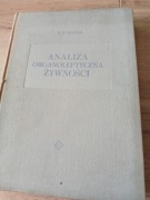 ANALIZA ORGANOLEPTYCZNA ŻYWNOŚCI 1957 DAMAZY JERZY TILGNER
