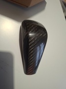 Gałka zmiany biegów z włókna węglowego osłona główki  dla BMW E90 E92 E93