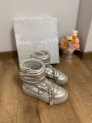 Fila śniegowce 39 - srebrne zimowe buty / boots