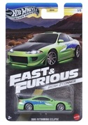 Mitsubishi eclipse  fast furious Brian   HOT WHEELS 1:64 