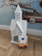 Świecznik Hauso z Motywem Domku | home&you | Plus GRATIS