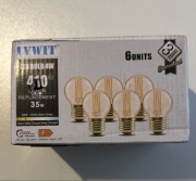 Zestaw sześciu żarówek LED LVWIT.