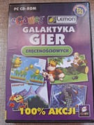 Gra komputerowa Galaktyka gier PC na CD- rom 