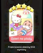 Monopoly go karta 6* Dzień na plaży set 20