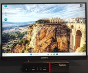 MiniPC Lenovo ThinkCentre M715qTiny AMD Ryzen3Pro 2200GE 16GB 128+500GB W11
