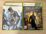 Assassin's Creed Xbox 360 oraz Deus Ex Human Revolution Xbox 360