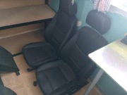 Fotele BMW e90 skóra czarna 