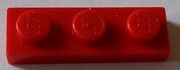 LEGO 3623 czerwona płytka 1 x 3 6563 2szt