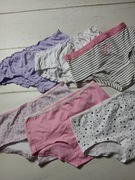 Majtki dziewczęce zestaw 6 par Primark r.8/9 lat