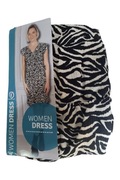 Sukienka damska S zebra wzór letnia elegancka modna HIT!