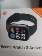 Redmi Watch 3 Active, bardzo krótko używany.