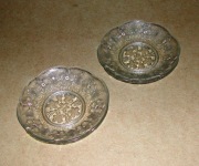 Talerzyki szklane "ANEMONY". Eryka Trzewik- Drost. 2 szt.