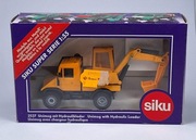 SIKU art. 2537 - MERCEDES UNIMOG ładowarka, Made in Germany, skala 1:55