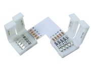 Złączka kątowa typ L do taśmy LED RGBW+ 12mm 5 PIN - 5 sztuk