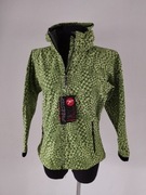 Nowa kurtka damska Softshell zielona pepitka M