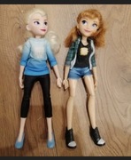 Elsa i Anna lalki z bajki Kraina lodu