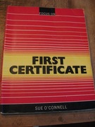 First certificate Sue O,connell