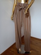 Spodnie Damskie VILA XS 34 S 36 nowe wysoki stan szeroka nogawka