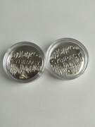 2x POLSKA III RP 10 zł SYBIRACY + Foldery NBP