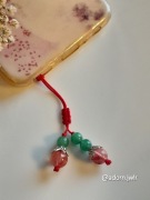 Kamienie naturalne zawieszka do telefonu Charm 