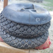 Opony i dentka do wózka 