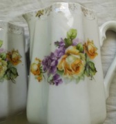 Komplet 4 starych dzbanków porcelanowych porcelana - Poznań