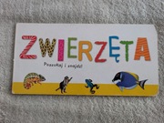 Książka dla dzieci Zwierzęta poszukaj i znajdź łamigłówki