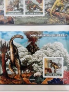 Gwinea Bissau 2008 Mi blok 657 dinozaury   idealna  pozycja
