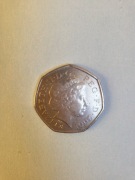 *WIELKA BRYTANIA [0918] *50 PENCE 2001