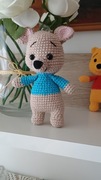 Myszka  z Kubusia Puchatka Disney amigurumi szydełkowy 