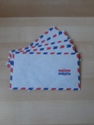 Vintage koperty par avion 165mm x 95mm z USA lata 80 stan nowy vintage 