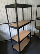 Regał Magazynowy Zatrzaskowy na Nity 180x90x45 cm