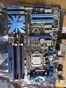 Płyta Główna ASUS P7P55D-E + i5 750 + 2x4gb 1600