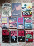 11x Alister MACLEAN Tabor do Vaccares, Pociąg śmierci, Szatański wirus,