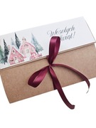 Koperta folder etui teczka na zdjęcia 15 x 21 cm personalizacja świąteczna