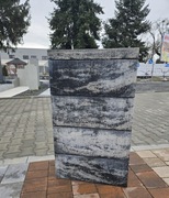 Ogrodzenie betonowe, pustaki ogrodzeniowe, płot, słupki, podmurówka